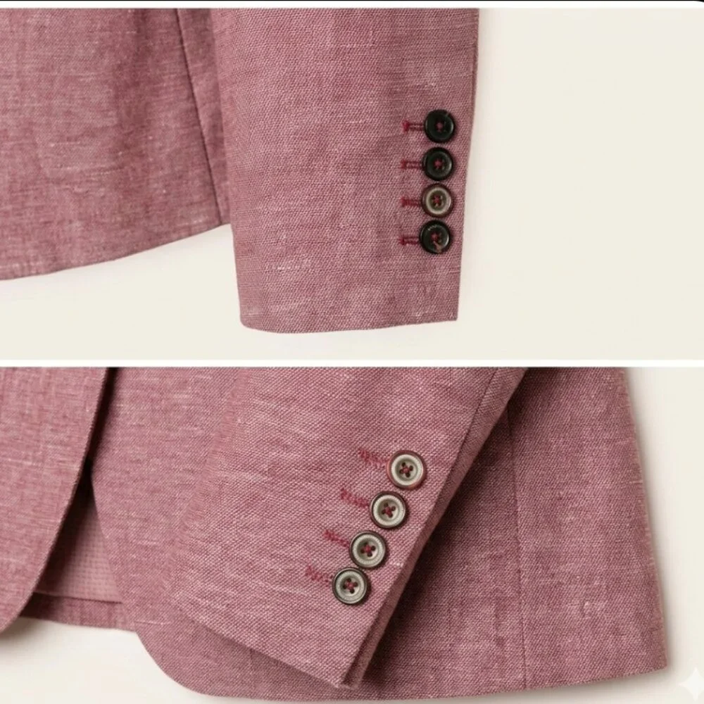 Paisley & Gray Dover Slim Fit Linen-Blend for Men Jacket